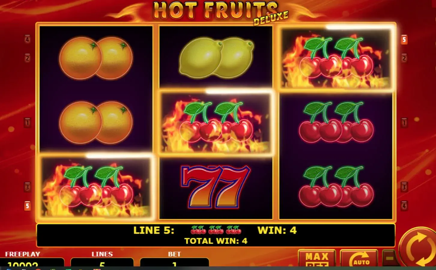 Hot Fruits darmowa gra owocewa